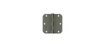 3-1/2" X 5/8" Radius Hinge, Ball Bearing Antique Nickel Pair. Fixed Price $11.85.
