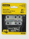 Stanley Barrel Bolt 1/2 "(63MM) S757-820 /CD1078. Fixed Price $12.99.