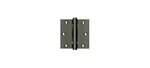3-1/2" X Square Hinge, Ball Bearings Antique Nickel Pair. Fixed Price $58.88.