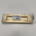 Emtek 220307US4 Modern Rectangular Flush Pull 7" - Satin Brass. Fixed Price $48.00.