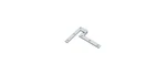 Deltana PH40U26 4-3/8" X 5/8" 1-7/8" Hinge Polished Chrome Pair. Fixed Price $65.48.