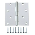 Gate House 0308979, Broad Hinge, Zinc Plated, 4". Fixed Price $9.99.