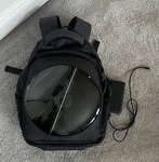 Holographic Fan Backpack With Battery - Marketing Display Slight Used. Fixed Price $105.00.