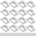 16 Pcs 4X3 Inch Stainless Steel Nonmortise Door Hinges Ball Bearing Mute. Fixed Price $37.14.
