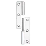 Lift-off Hinge, 304 Stainless Steel, Full Surface Mounting, 1 23/64 Leaf W X. Fixed Price $14.16.