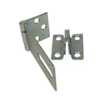 Grainger Approved Fixed Staple Hasp,zinc PLATED,1-1/2INL 39DZ92 Pk. Fixed Price $8.82.