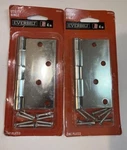 Everbilt 240 907 - In. Zinc Plated Broad Utility Hinge Lot Of New. Fixed Price $14.98.