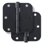 Miseno MDH3502 3-1/2 X Plain Bearing 5/8" Radius Corner Black. Fixed Price $17.52.