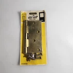Stanley CD741 US4 4" Door Hinge Removable Pin Brass Finish Usa Vintage Nos. Fixed Price $11.95.