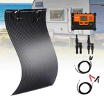 100W Solar Panel Kit For Rv Boat, 12V Monocrystalline Ultra-flexible Be. Fixed Price $145.99.