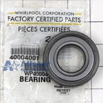 Whirlpool Washing Machine Bearing WP40004001. Fixed Price $62.19.