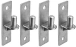 Wall Mount Flat Back Gate Hinges, 4 Pack, Wood Fence Link With 5/8. Fixed Price $35.62.
