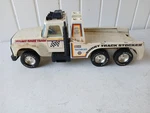 Vintage Nylint Race Team Short Track Stocker Semi Truck Car Hauler Steel 1980S. Fixed Price $25.00.