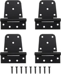 Heavy Duty Gate 4 Pack, 3.5 Inch Black Shed Barn Door Hinges, Metal. Fixed Price $36.96.