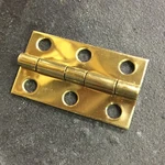 Genuine Baldwin Piano Cabinet Solid Brass Butt Hinge, Squared Corners, 1-3/4"X1". Fixed Price $12.99.