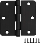 Hinges For Interior Doors 3-PACK X 3-1/2-INCH, 1/4-INCH Radius. Fixed Price $11.29.