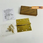 Baldwin 1046.044.I 4.5 Ball Bearing Door Hinge Square Corner, Satin Brass. Fixed Price $25.00.