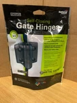 National Hardware Narrow Spring 2-PACK 3-13/16-IN Black Gate Hinge. Fixed Price $27.99.