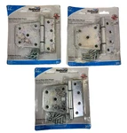 Lot Of Heavy Duty Gate Hinges 3.5" National Hardware N220-137 New Sealed. Fixed Price $14.99.