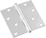 National Hardware N830-276 Corrosion Resist Stainless Steel Door Hinges 4 In.. Fixed Price $17.72.