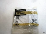 Everbilt 4 In. Black Heavy Duty Decorative Tee Hinge 102 008. Fixed Price $9.23.