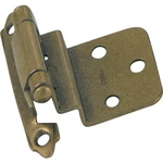 Laurey Antique Brass 3/8 In. Self-closing Inset Hinge, (2-PACK) 28605. Fixed Price $9.85.