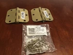 Lot National 3.5 Metal Door Hinge & 18 Screws 5/8 N237-008 New. Fixed Price $11.99.