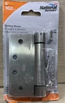 National Hardware N350-868 Satin Nickel Steel Adjustable Spring Hinge 4 In.. Fixed Price $16.00.