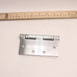 Ives Five Knuckle Ball Bearing Full Mortise Butt Hinge Satin Chrome 4.5" X. Fixed Price $5.69.