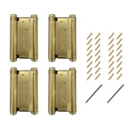 4PCS 2 Pairs 5" Double Action Spring Hinge Stainless Steel Cafe Saloon Door S.... Fixed Price $51.44.