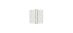 Deltana S35HDUSPW 3-1/2" X Square Hinge, Prime Coat White Pair. Fixed Price $11.93.