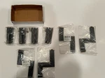 (qty 2) Renovator's Supply 15922: 6" Black Iron Shutter Lift Off Pintle Hinge. Fixed Price $35.00.