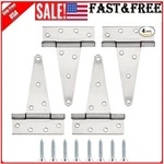 6" Stainless Steel Heavy Duty Hinges Shed Storage Gate Barns 4PCS. Fixed Price $46.18.
