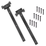 Diyworld Home Improvement Door Hinges Pack Of 2 18INCH Matte Black .... Fixed Price $101.23.