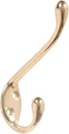 Hillman Heavy Duty Garment Hook 852087 Brass Finish Clothes/bathroom/closet 1PC. Fixed Price $7.95.