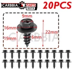 20PCS Hex Head Bolts Screws For Bmw Bumper Fender Splash Shield Engine Cover 9MM. Fixed Price $8.60.