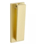 New In Package National Hardware N336-705 Reed Door Knocker Brushed Gold 3/4. Fixed Price $15.00.