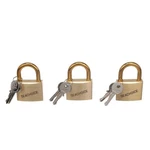 Seachoice Solid Brass Padlock, 2 In., Set Of Keyed Alike - 37331. Fixed Price $58.62.