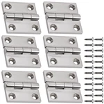 Laorde 316 Stainless Steel Marine Grade Hinges 1.5X1.5 Pack Heavy Duty Boat Ha. Fixed Price $54.67.