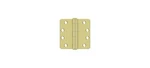 Deltana S44R4HD3 X 1/4" Radius Hinge, Polished Brass Pair. Fixed Price $19.35.