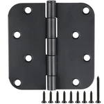 12 Pack Black Exterior Door Hinges 4 Inch Matte Blac.... Fixed Price $36.09.