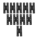 Cabinet Hinges 3 In. Black Wrought Iron Kitchen With Hardware.... Fixed Price $131.13.