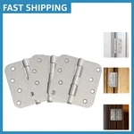 Durable 3-PACK 4-INCH Interior Door Hinges, Satin Nickel Finish For Modern Homes. Fixed Price $18.04.