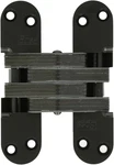 Fire-rated Invisible Hinge 220 For 2" Thick Material, Zinc Black Finish. Fixed Price $162.99.