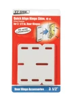 Ez HS350BP Quick Align Hinge Shim, 3-1/2 X 1/16 T, Plastic, White. Fixed Price $9.65.