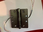 Hager RCBB1279-US10B-ETW4 Full Mortise Hinge, 1/2" X 4", Wired. Fixed Price $29.00.