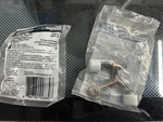 New 2-PACK Lot National Hardware N830-120 Antique Brass Hinge Pin Doorstop. Fixed Price $8.62.