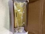 Emtek 95014US4 4"X4" Satin Brass Spring Mortise Hinge Pair. Fixed Price $29.06.