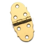 Stanley Solid Brass Miniature Decorative Hinge 1-5/16" X 2-7/8" Opentwo. Fixed Price $31.98.