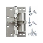 2 Pcs 4 Inches Automatic Door Hinge,self-closing Hinges,heavy Duty Sprin.... Fixed Price $22.51.